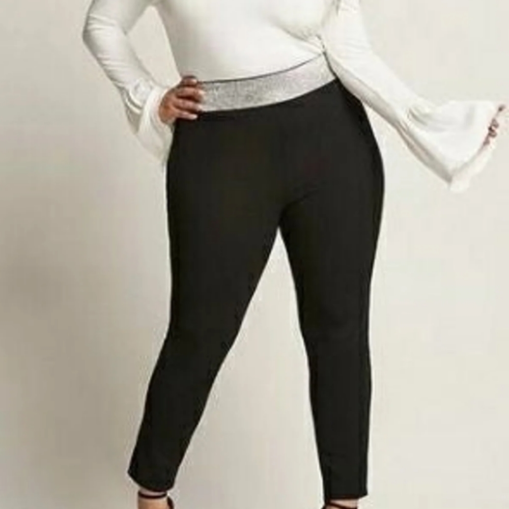 Forever 21 bling waist leggings